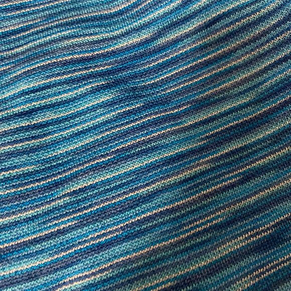 Zara Aquamarine  Halter Knit Top - Picture 3 of 8